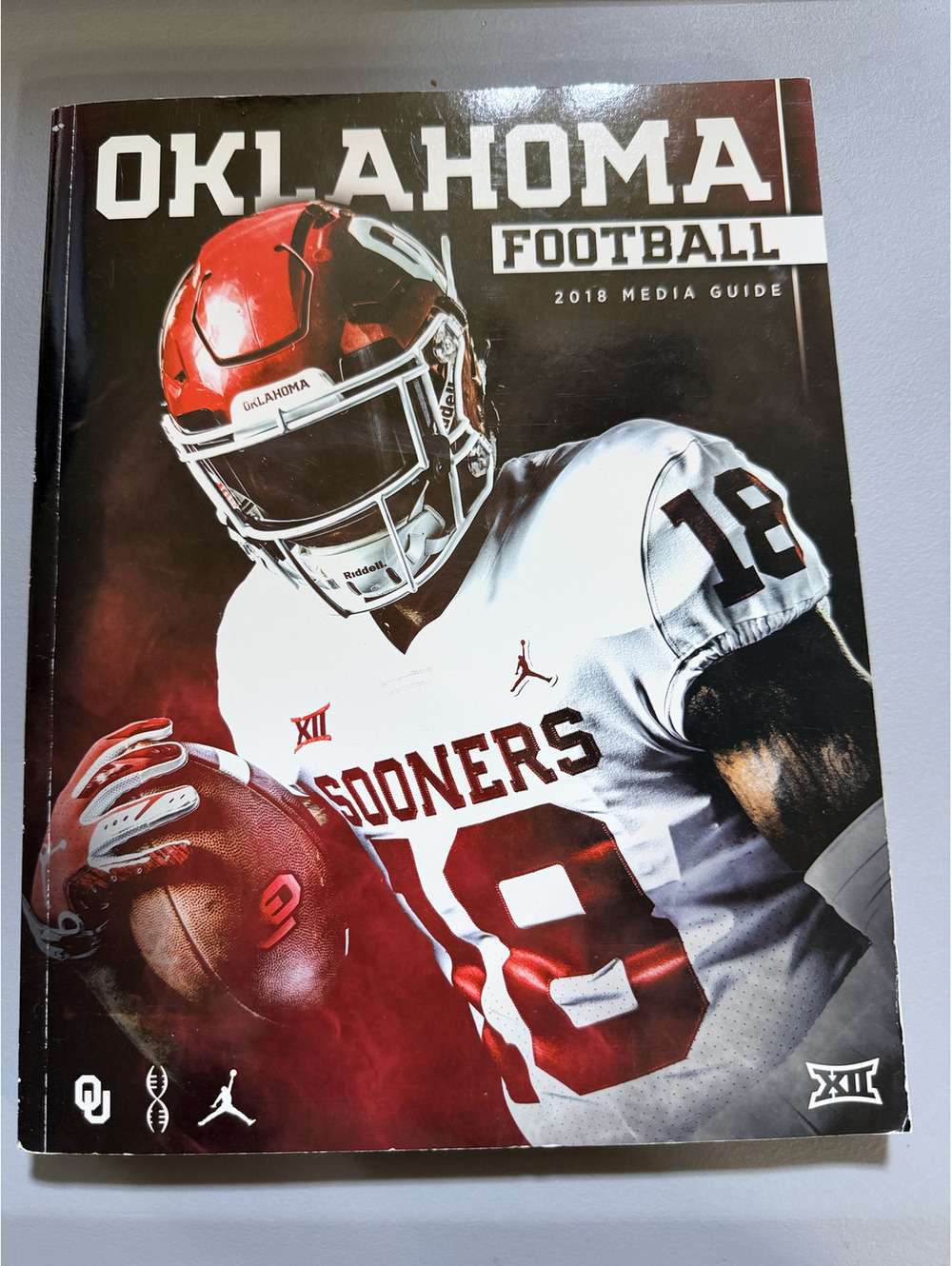 2018 Oklahoma Sooners Football Media Guide Kyler Murray Lincoln Riley NCAA Big12